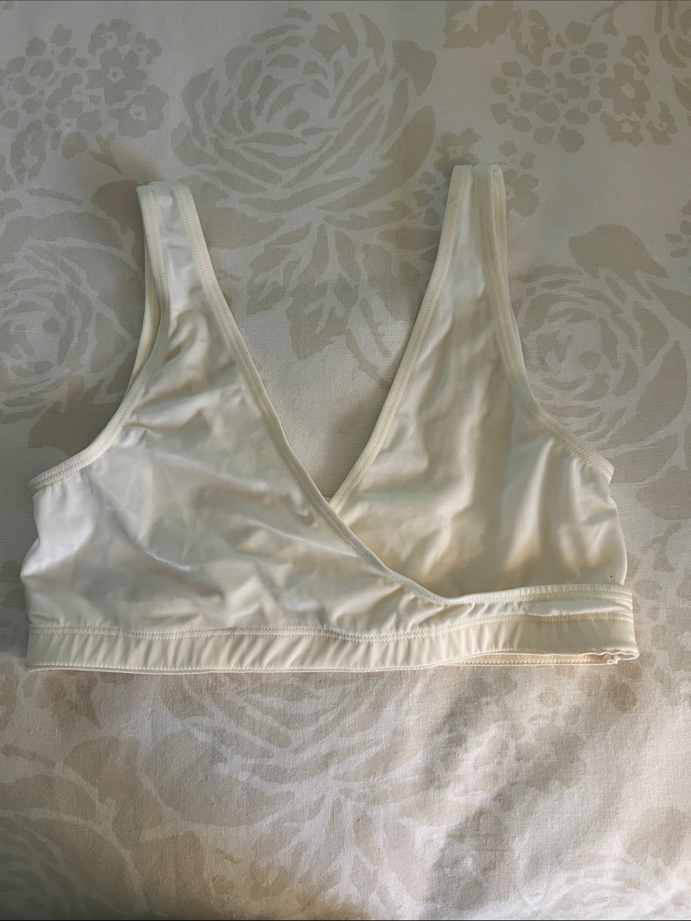 Donna Karan Ivory Wireless Sleep Bralette